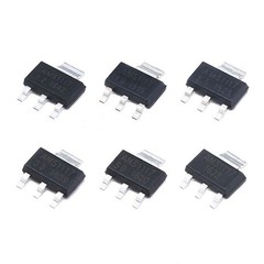 100 PCS AMS1117 LM1117 SOT223 3.3V 1A Voltage Regulator Power Supply Module