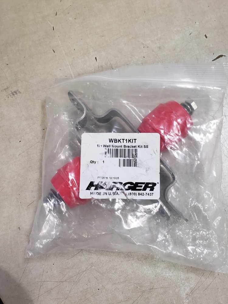 HARGER WBKT1KIT, 1” Wall Mount Bracket Kit SS