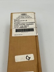 HUBBELL EP13-2-2.0-1.0 1 Ft. Long, Nylon, Fixed Open Cable and Hose Carrier