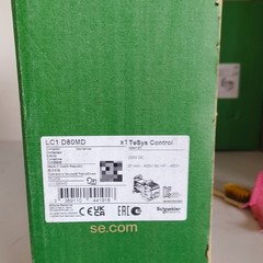 one New Schneider Electric LC1D80MD DC Contactor DC220V