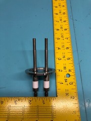 2 AMAT 3300-91061 FITTING,LEADTHRU, 2X40A,15KV,KF40, HEATER FEEDTHROUGH, 176177