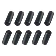 Pack of 50 Heat Shrink End Cap 8mm Dia 2:1 Waterproof Tubing Caps for Wire Cable
