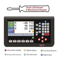 3 Axis DRO LCD Screen Metal Shell for Mill D80M-3V