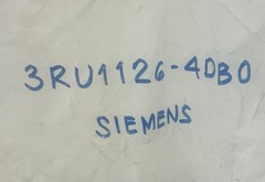 SIEMENS SIEMENS INDUSTRY NO. 3RU1126-4DB0 OVERLOAD RELAY IEC 20 – 25AMP