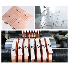 5mm-300mm Width 99.9% Copper Sheet Roll Metal Foil Plate 0.01mm-0.06mm Thick
