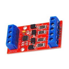 5V RS422 to TTL bidirectional signal module Full duplex 422 to UART serial port