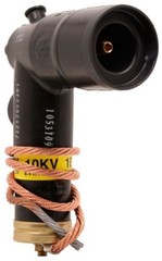 Crouse Hinds 3238018C18M, 4 AWG, 15 kV, Metal Oxide, Elbow Arrester, 1 pc