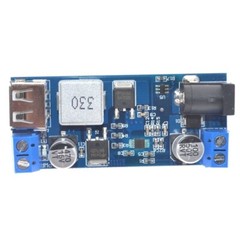 DC-DC 24V/12V To 5V 5A Step Down Power Supply Buck Converter USB Charging Module