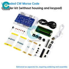 DIY CW Trainer Morse Code Decoder Keyer Interpreter DIY Electronic Component Kit
