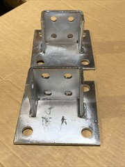 ( Pack Of 2 ) B-620A-SQ H-STRUT Fitting for 1-5/8″ Channels Post Base New