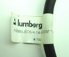 Lumberg ASB-8-LED-5/4-14-RS120 Distribution Box Micro 8 Port