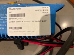 As-is Victron BPC241247106 Blue Smart IP67 Battery Charger 24 Volt 12 Amp