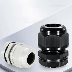 IP68 WATERPROOF BLACK WHITE CABLE GLAND COMPRESSION JUNCTION M8/10/12/14/16-114