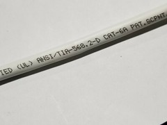 General Cable 7141850 23/4P GenSPEED 10 MTP Cat6A 10GX 10G Plenum White /50ft
