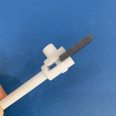1Pcs Platinum Electrode Clip PTFE Working Electrode holder Purity 99.99 JJ110