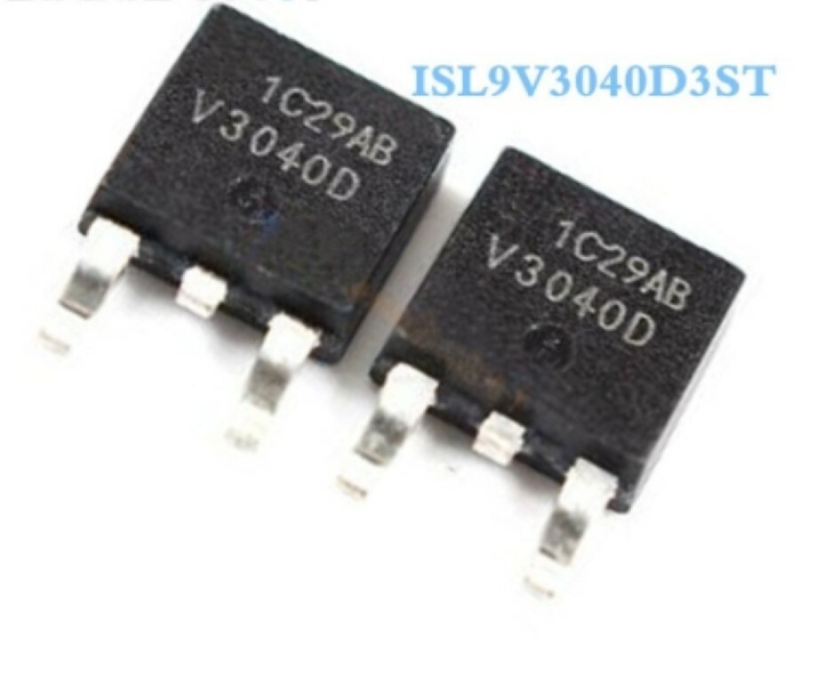 5pcs ISL9V3040D3ST ISL9V3040D V3040D TO-252 EcoSPARKTM 300mJ 400V N-CH RH