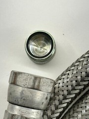 AEROQUIP 5400-S5-8 W/10FT FLEXIBLE BRAIDED ANACONDA METAL HOSE W/CTI D3592-252