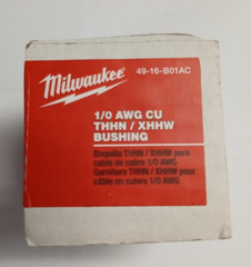 Milwaukee 49-16-B01AC 1/0 AWG Cu THHN/ XHHW Bushing
