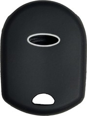 Silicone Key Fob Cover Protector for Ford Escape Explorer Edge E Color: Black2