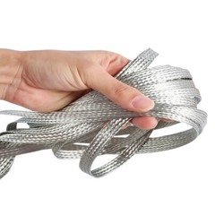 Copper/Tin Plated Braid Cable Bare Ground Lead 2.5-120mm² Made Shielding Sleeve