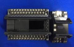 KEYENCE KV-40DT & KL-N10V BASE UNIT & SMALL EXPANSION KL LINK ADAPTER