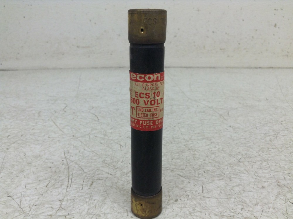 Econ Reliance Brush ECS-10 10 Amp Fuse ECS10 (TSC)