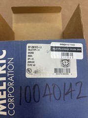 Meltric 37-28163-4x Inlet Plug DS200 200A
