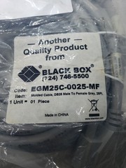 BLACK BOX EGM25C-0025-MF CORDSET CABLE 25ft, NIB