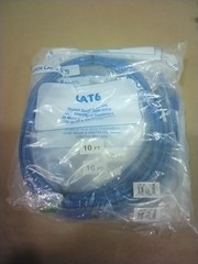 Clearlinks CP TECHNOLOGIES C6-BL-10-M Patch Cable 10 FT