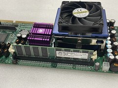 USED/TESTED ROBO-8712VLA BIOS R1.00 + 2.4 GHZ PENTIUM WITH 512GB MEM. * FROM US*
