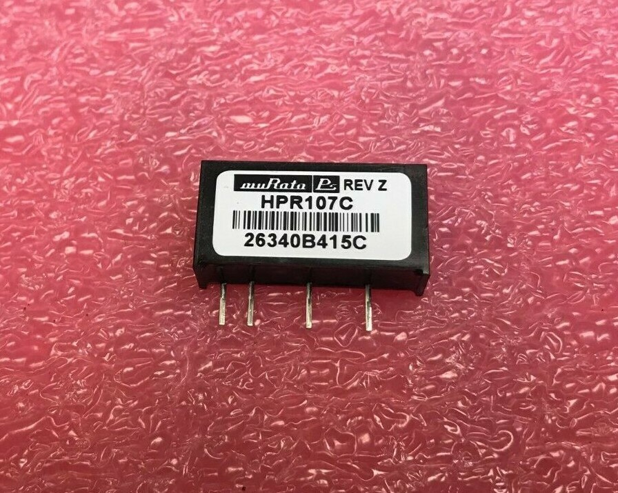 HPR107C Murata Isolated Module DC DC Converter 1 Output 12V 62mA 10.8V – 13.2V