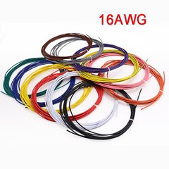 16AWG PVC Electronic Cable Tinned Copper Stranded Wiring 600V High TEMP 105℃