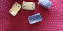 vintage NEL Gold Lot of 7 Chips