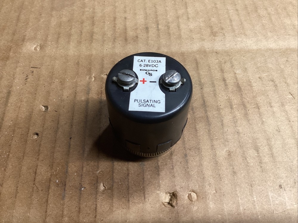 Edwards CAT E103A Pulsating Signal 6-28V A #823M17