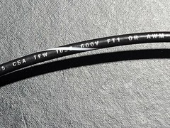 Southwire/Copperfield #16awg TnCu Boat Cable Hook-Up Wire 1015 Black/White/100ft