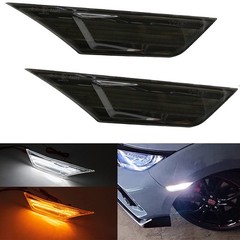 2017 2018 2019 2020 2021 Honda Civic LED Side Marker Lights Smoked Lens
