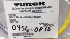 Turck RSSW ST RSM 456-0.2M/511-0.9M/S600 Cordset bus stop Cable Assembly