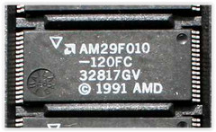 1MBit FLASH AMD # AM29F010-120FC in TSOP Package – Lot of 100