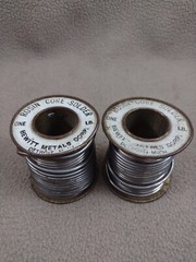 Solder Rosin Core 40/60 3/32″ 1.5 lbs Hewitt Metals Corp. Detroit