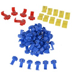 50PCS Lock Wire Electrical Cable Connectors Quick Splice Terminals Crimp