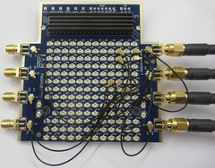 FPGA Mezzanine Card (FMC) HPC-U.FL Debug Board