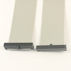 1Pcs 1.27mm Pitch 30 Pin 30 Wire Extension IDC Flat Ribbon Cable Length 30CM