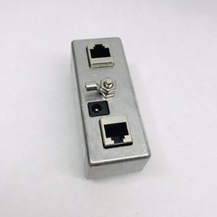 L-COM #BTD-CAT5-P1J SINGLE PORT DIN MNT:CAT5 PASSIVE POE