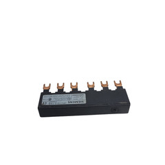SIEMENS 3 PHASE BUSBAR 3RV1915-1AB 63A 690V FORK CONNECTIONS 45MM SPACING