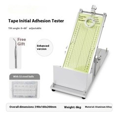 Pressure-Sensitive Tape Initial Adhesion Tester with Rolling Ball Test Machine