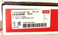 1PC-Danfoss 034L0046 Crankcase pressure regulator, KVL 28,Solder ODF, 1 1/8 in