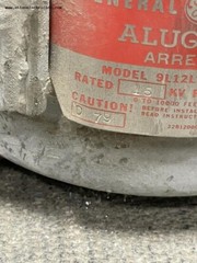 GE Alugard Arrester 15KV 9L12LGB015