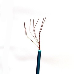NEW 415′ Stranded 22 AWG 1-Conductor PVC Non-Shielded Tinned Copper Wire 600V