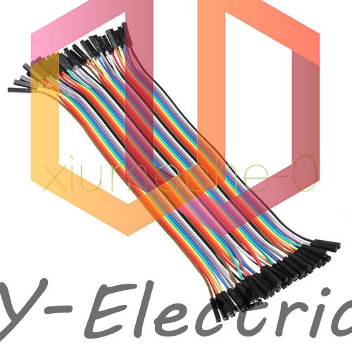 NEW 80pcs Dupont wire cables 1p-1p pin connector 2.54mm 20cm Female for arduino