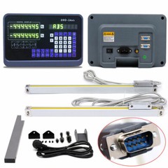 12″&40″ TTL Linear Scales 2Axis Digital Readout Kit DRO Display Bridgeport Mill